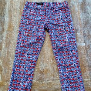 HTF • Rare Print Liberty of London Denim Jeans by JCREW